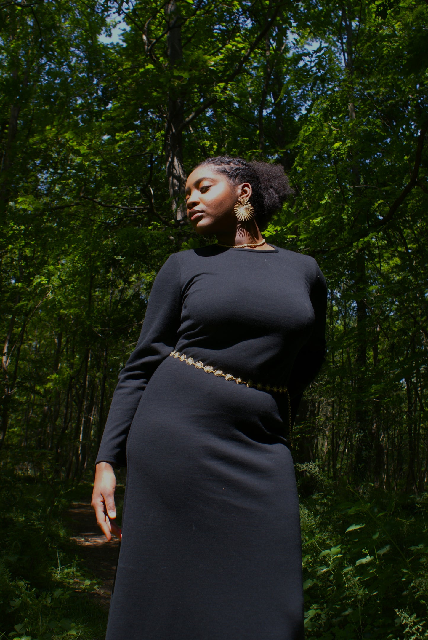 Robe Dos Nu - Noire